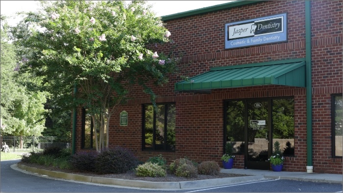 Outside view of Jasper Dentistry