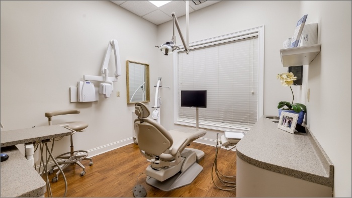 Dental exam room